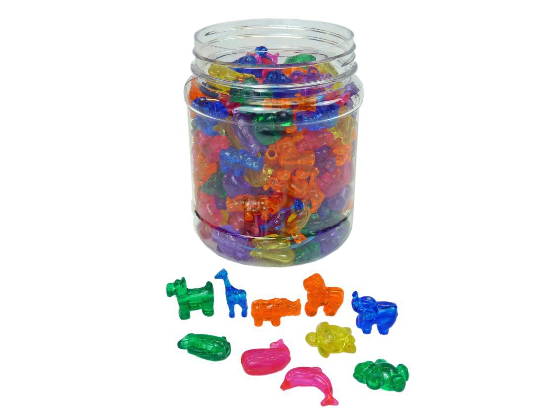 Fädeltiere aus Kunststoff Fädeltiere aus Kunststoff