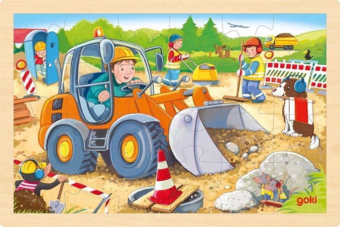 Puzzle Baustelle