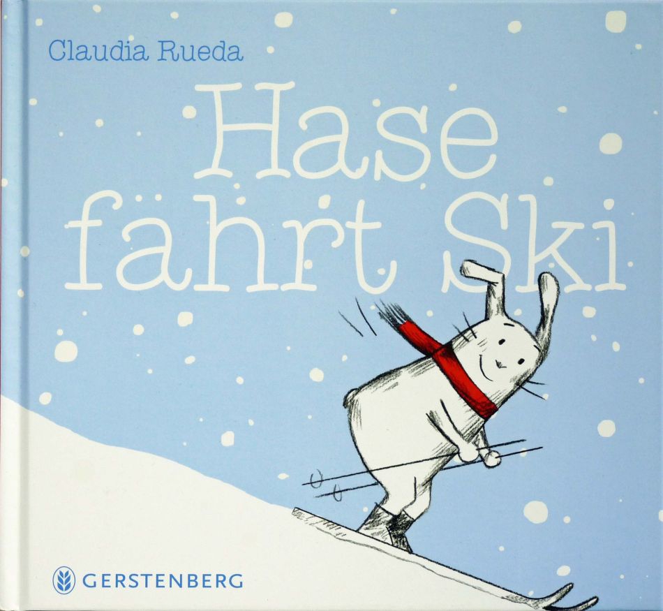 Hase fährt Ski