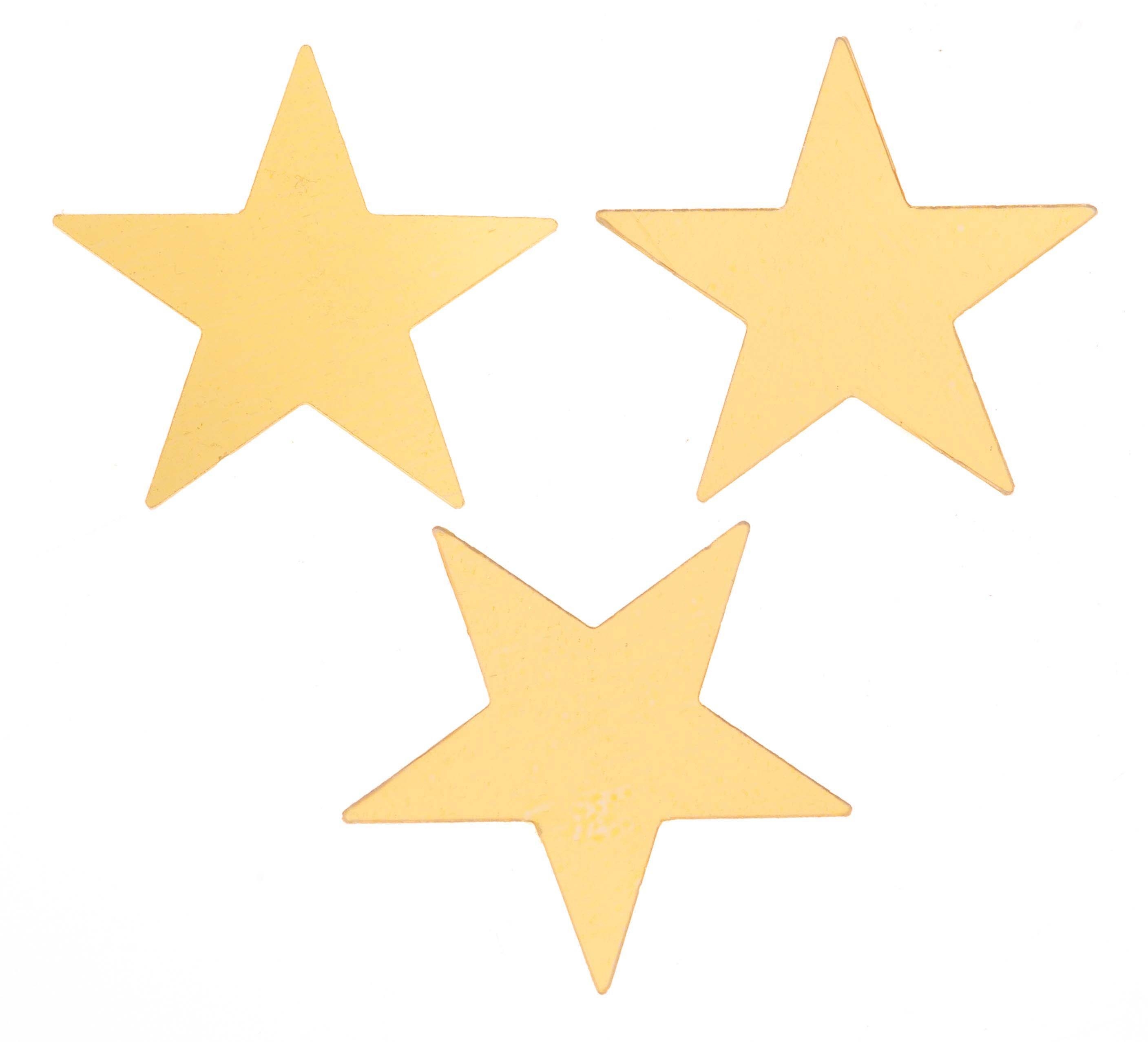 Pailetten Stern gold