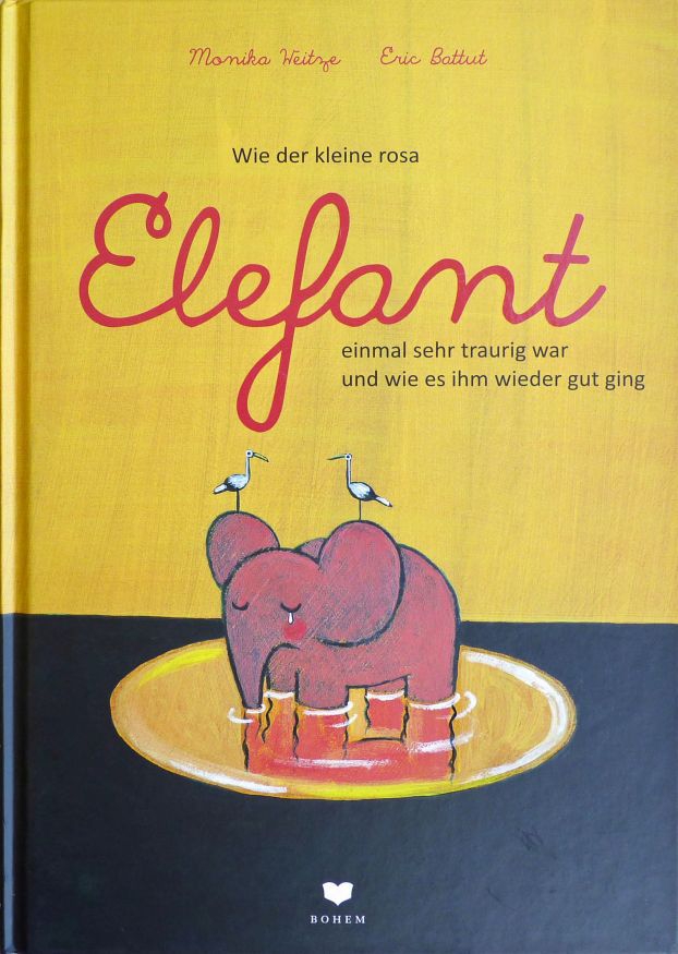 Wie der kleine rosa Elefant einmal sehr traurig... Wie der kleine rosa Elefant einmal sehr traurig...