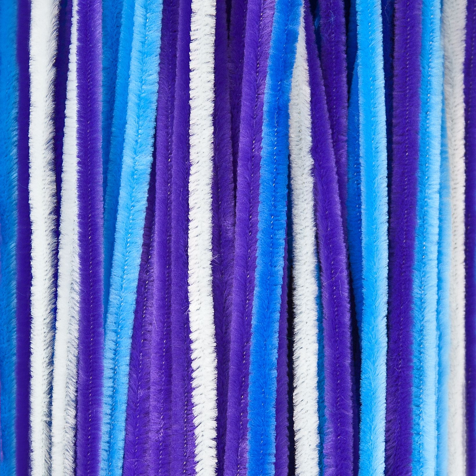 Pfeifenputzer Blau-Töne