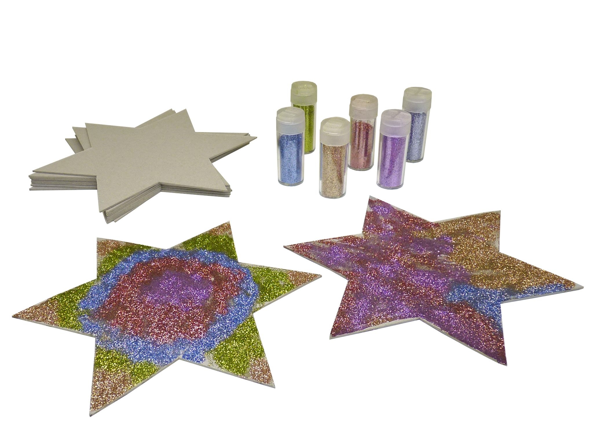 Sparset Glittersterne