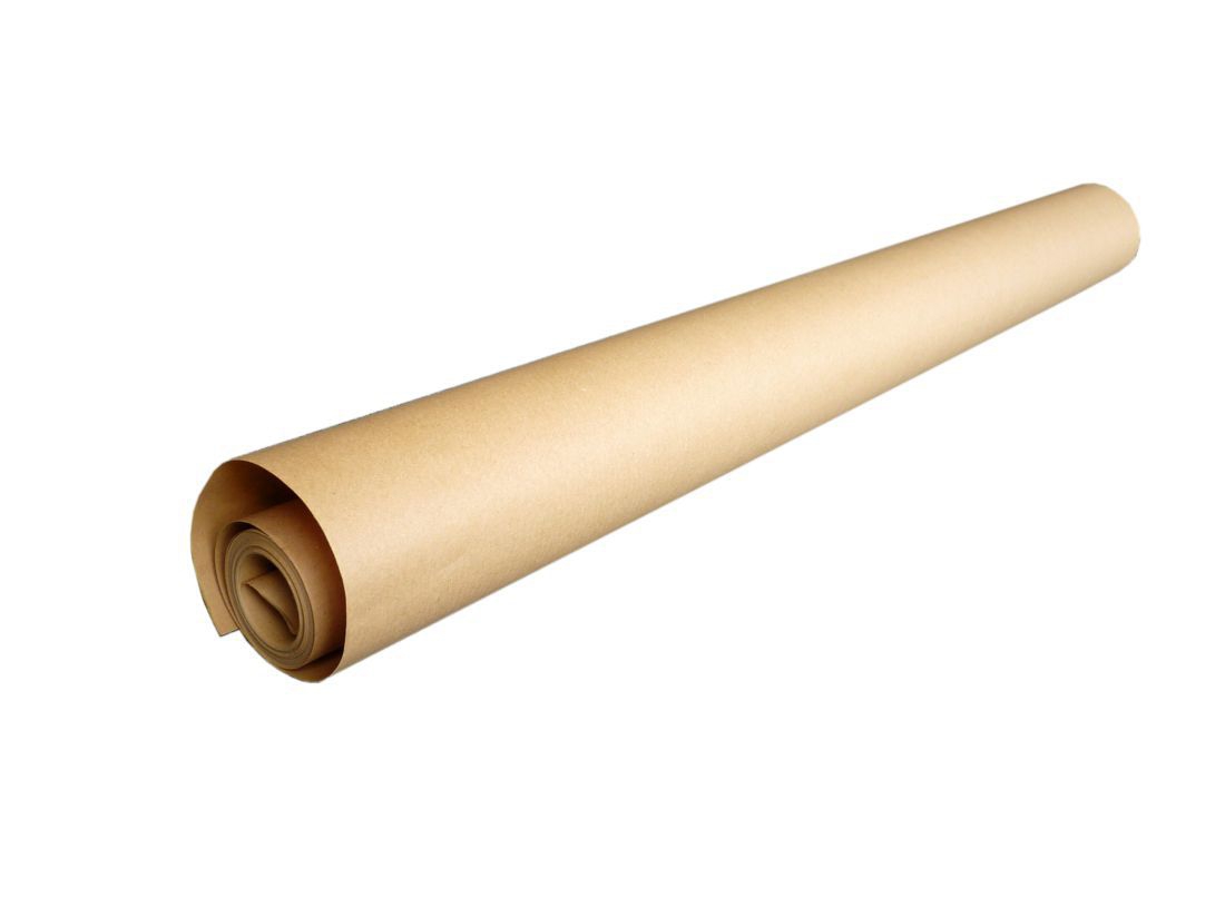 Kraftpapier Rolle braun