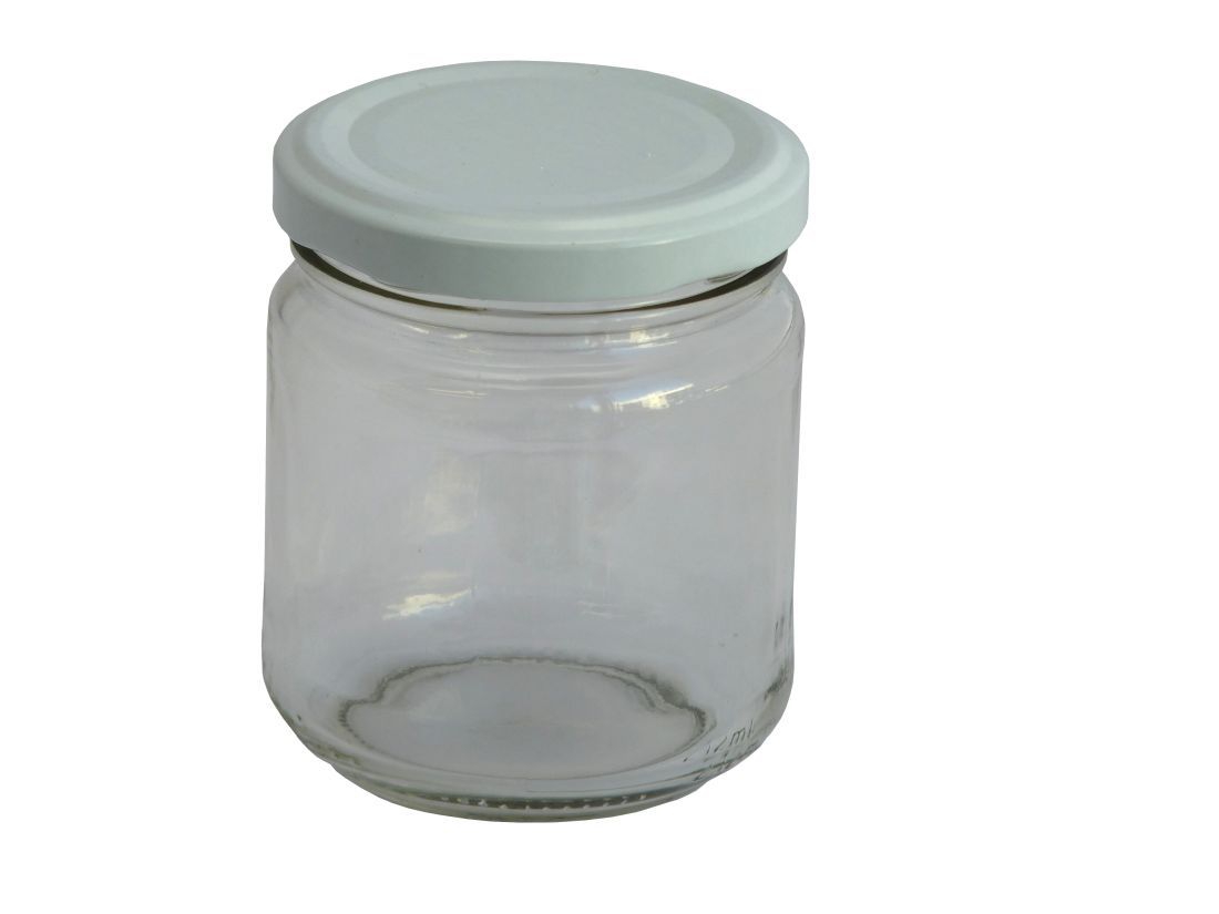 Konfitürenglas 212ml, weiss Konfitürenglas 212ml, weiss