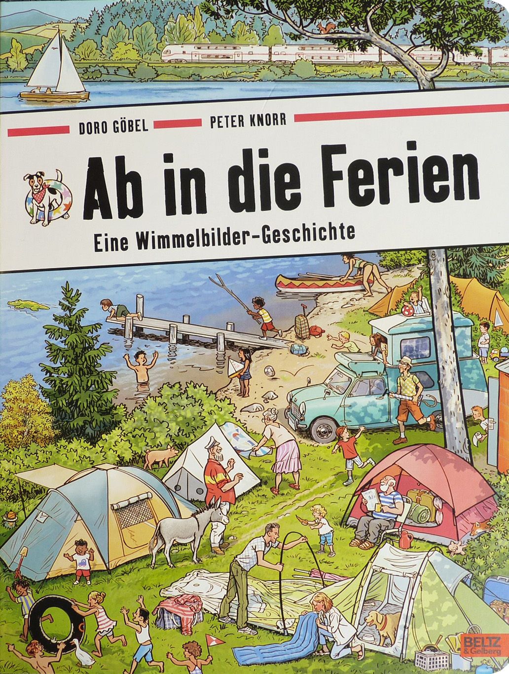 Ab in die Ferien - Eine Wimmelbilder-Geschichte