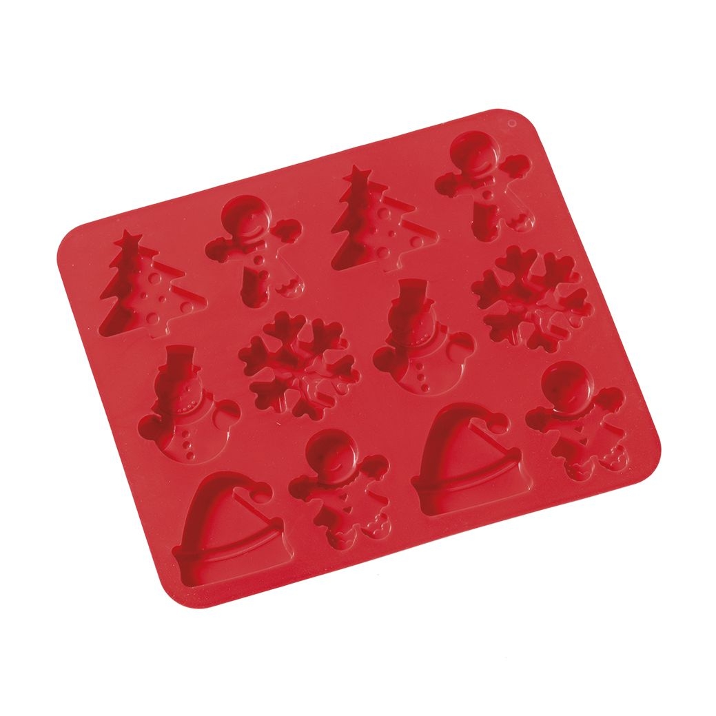 Silikonform Weihnachtsmotive