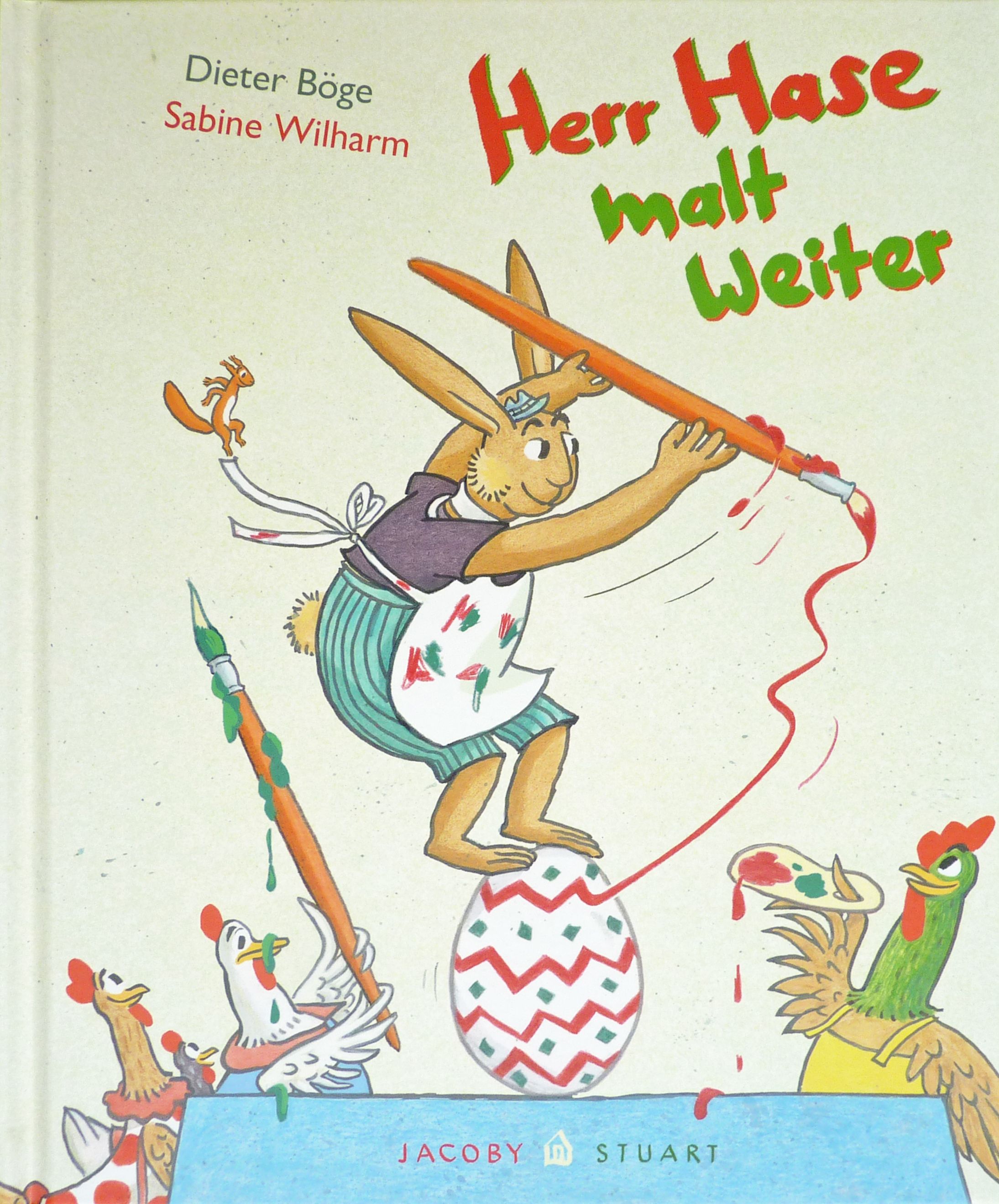 Herr Hase malt weiter