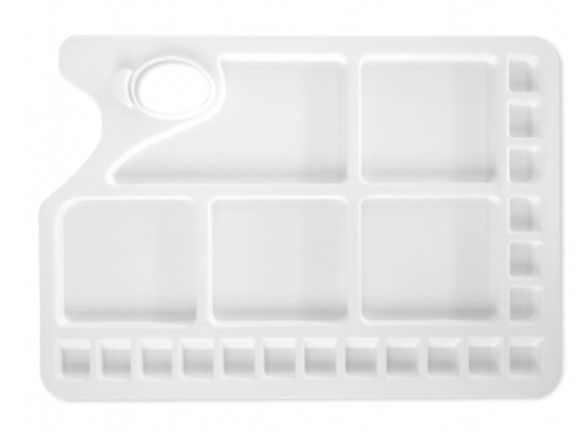 Mischpalette rechteckig Mischpalette rechteckig