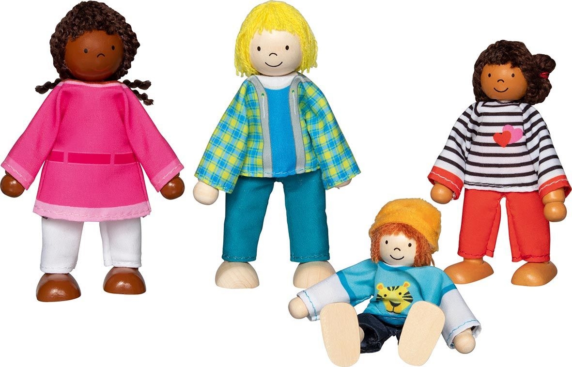 Biegepüppchen Interkulturelle Familie