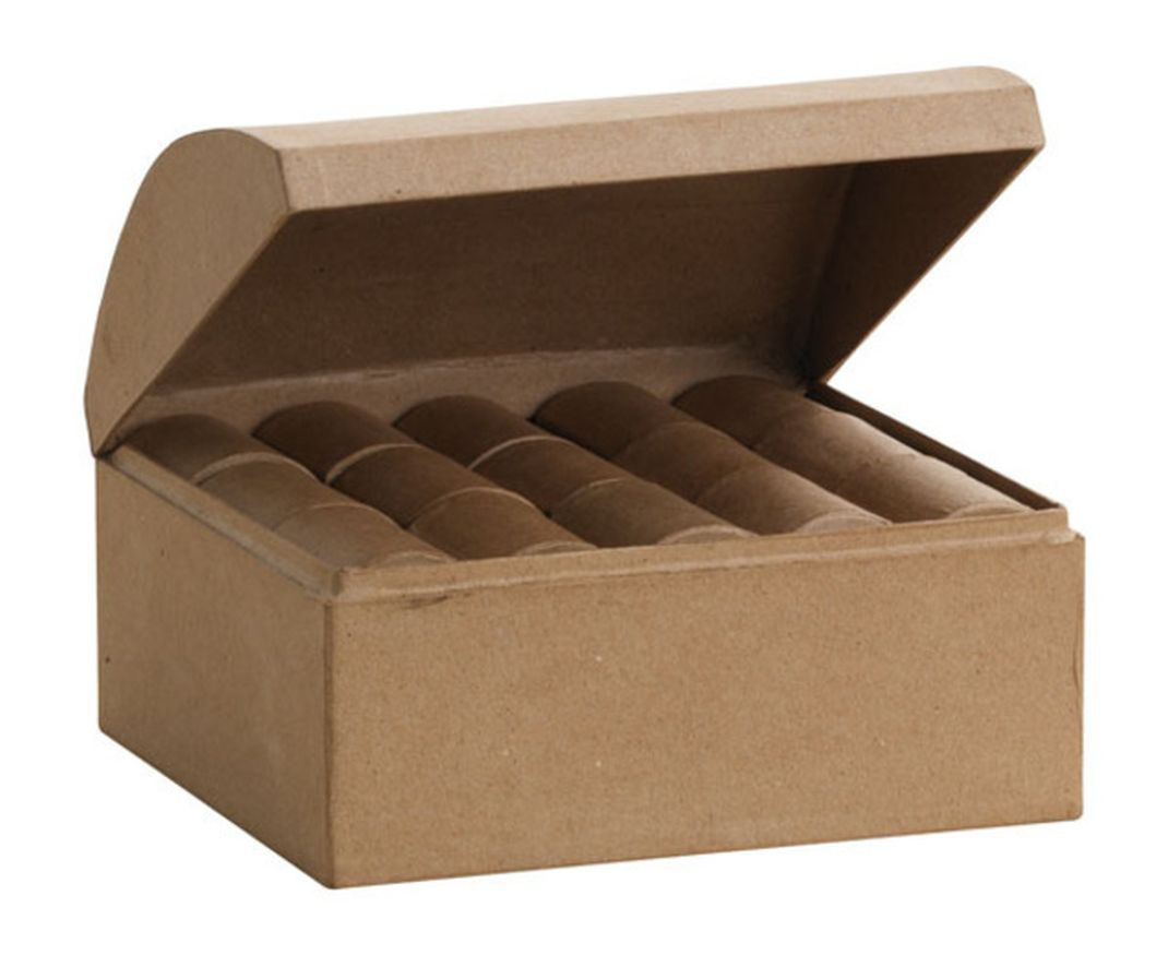 Schatztruhe-Set aus Pappe Schatztruhe-Set aus Pappe