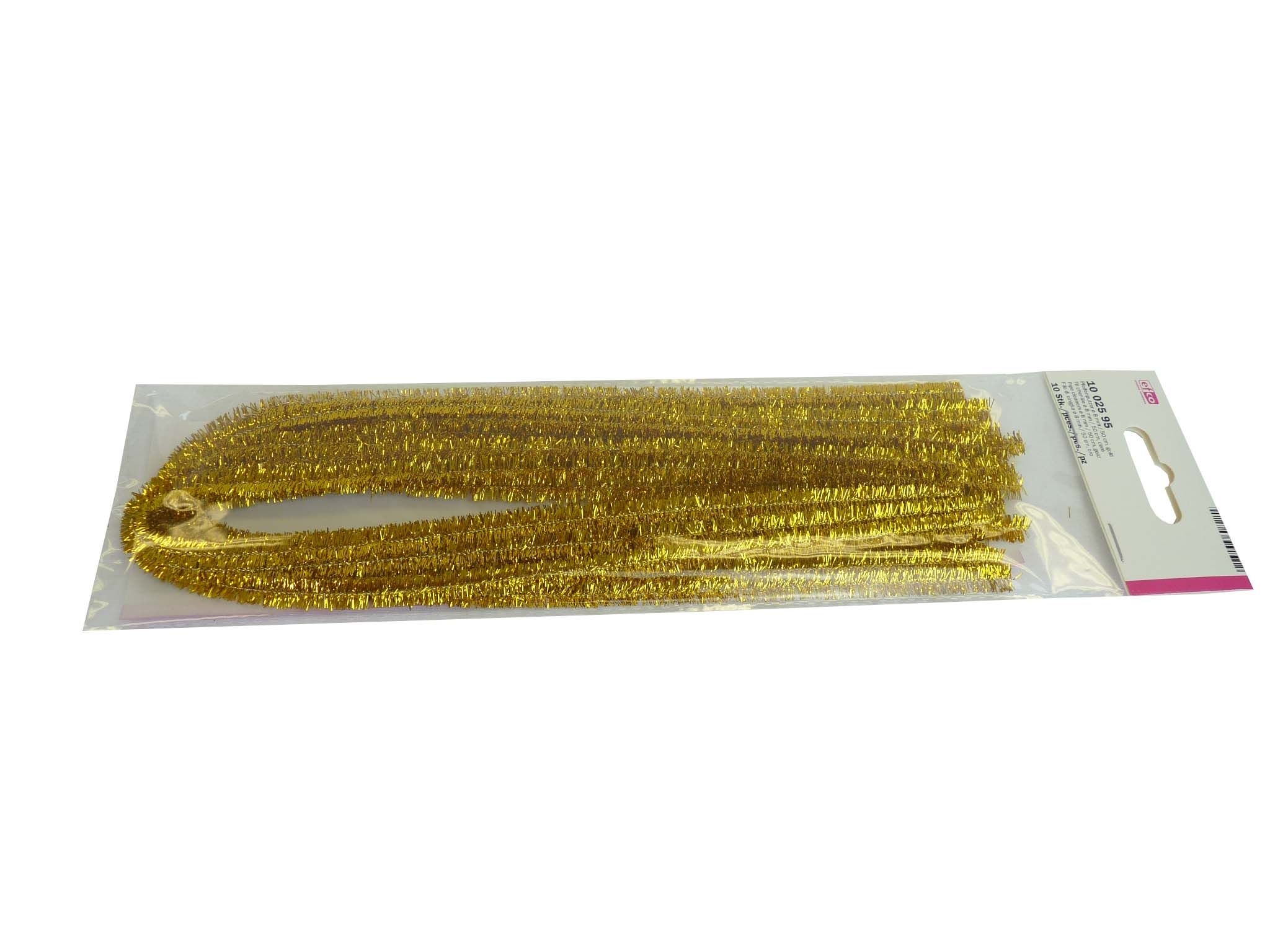 Pfeifenputzer gold
