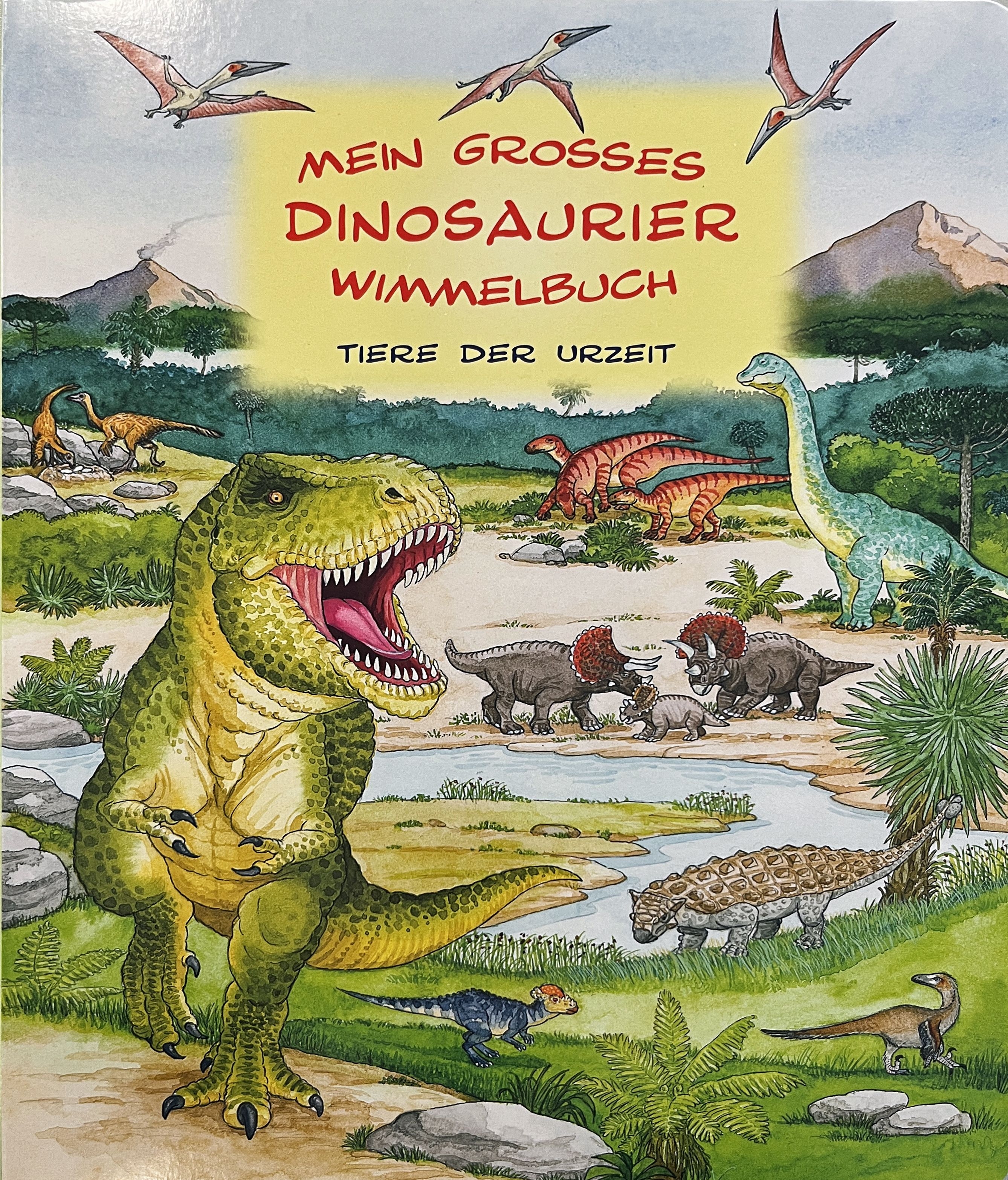 Mein grosses Dinosaurier Wimmelbuch