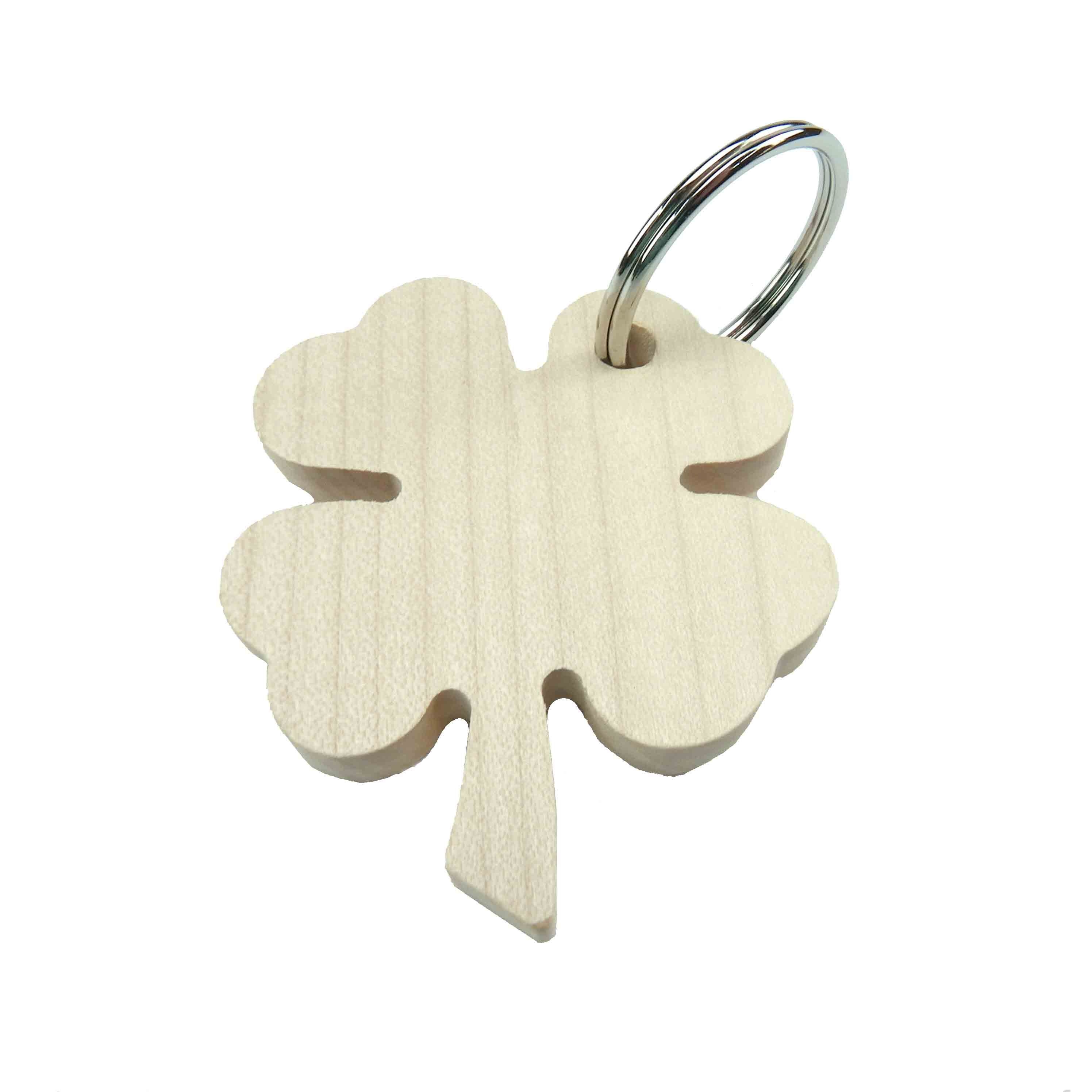 Schlüsselanhänger Kleeblatt