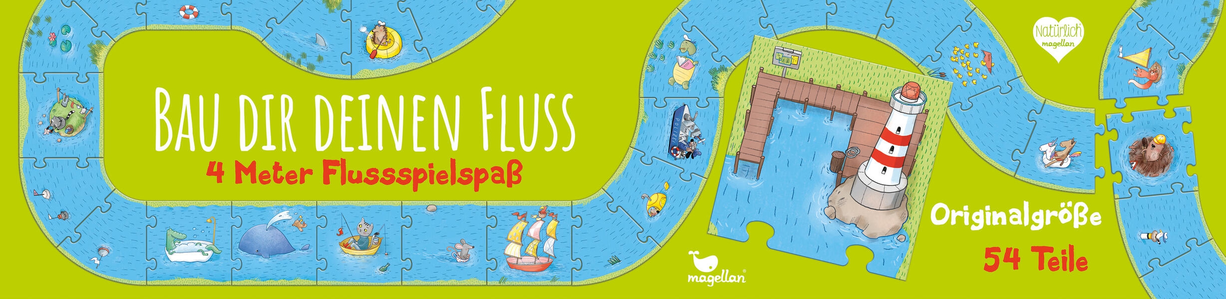 Puzzle Bau dir deinen Fluss