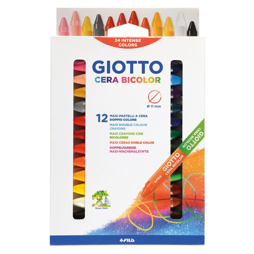 Wachsmalstifte Giotto Cera Bicolor Wachsmalstifte Giotto Cera Bicolor