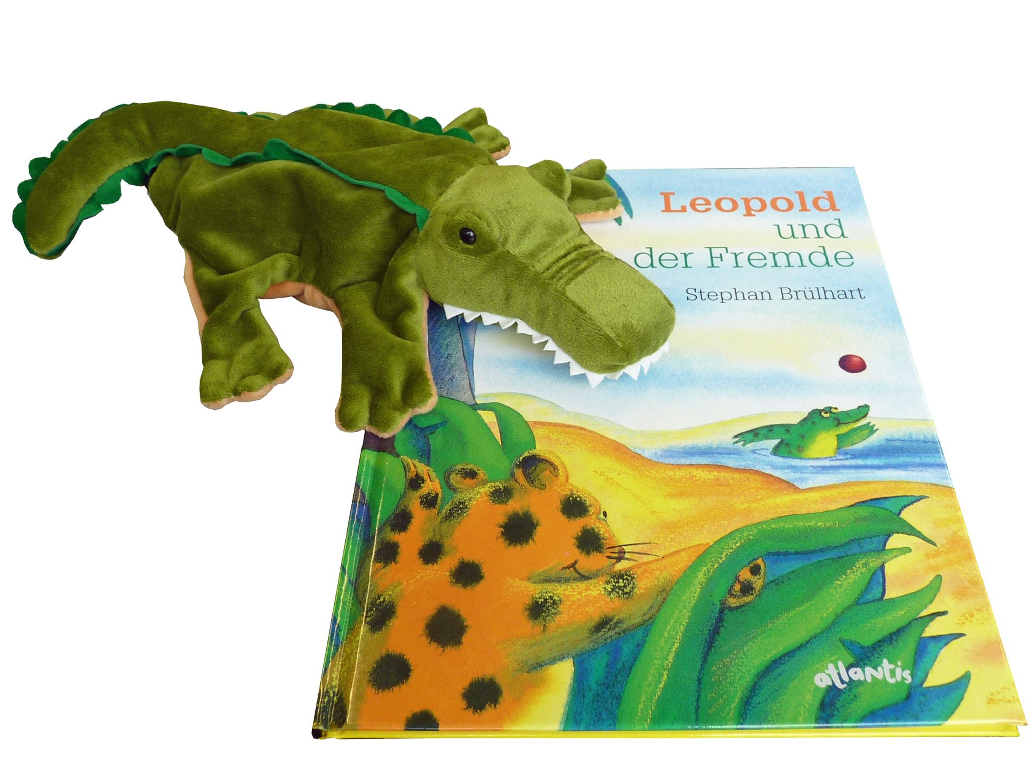 Leopold und der Fremde & Handschutier Krokodil Leopold und der Fremde & Handschutier Krokodil