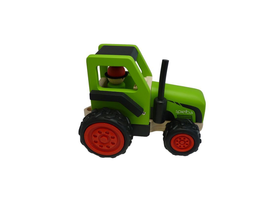 Traktor aus Holz