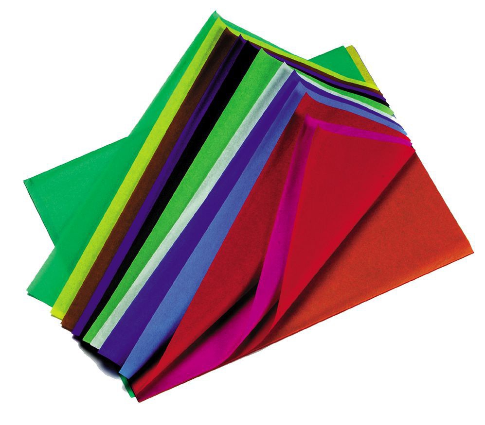 Seidenpapier färbend Seidenpapier färbend