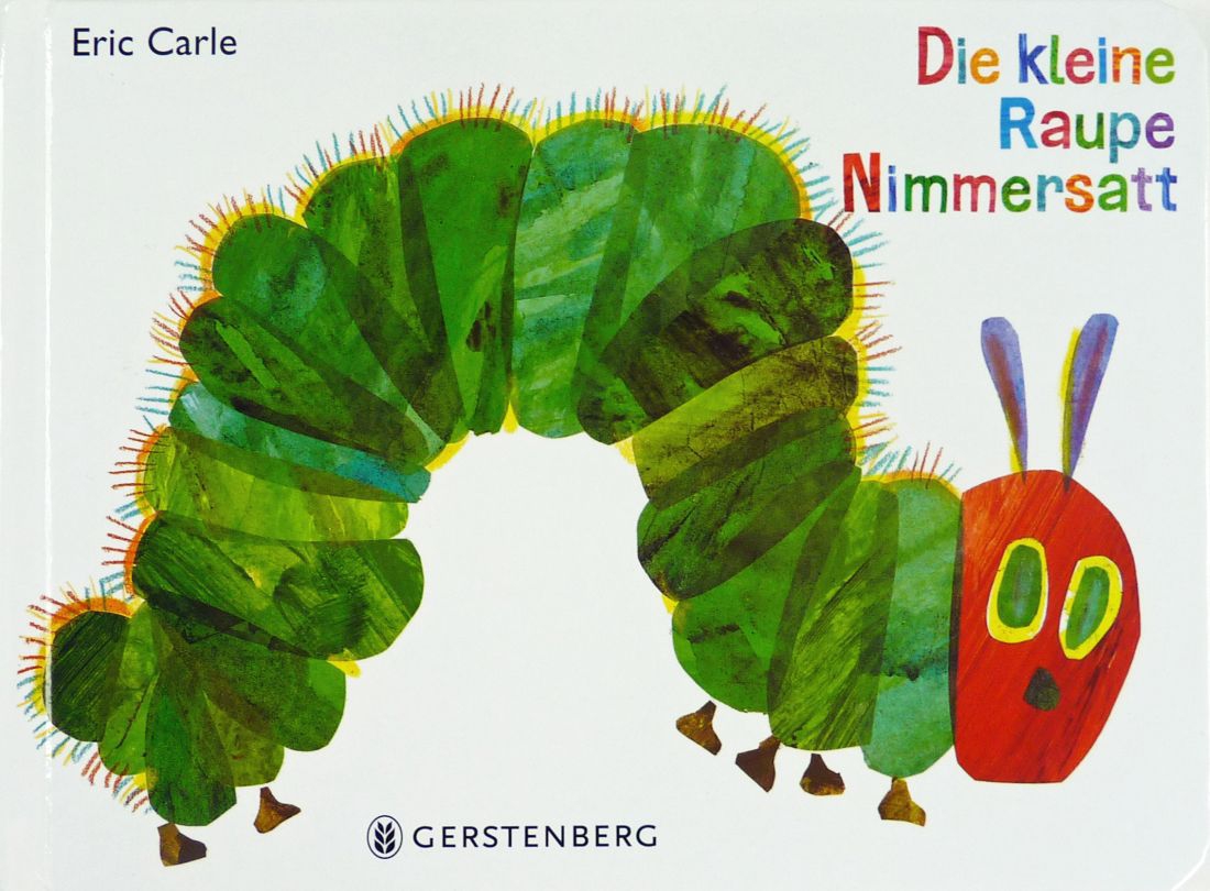 Die kleine Raupe Nimmersatt Lochstanzung Die kleine Raupe Nimmersatt Lochstanzung