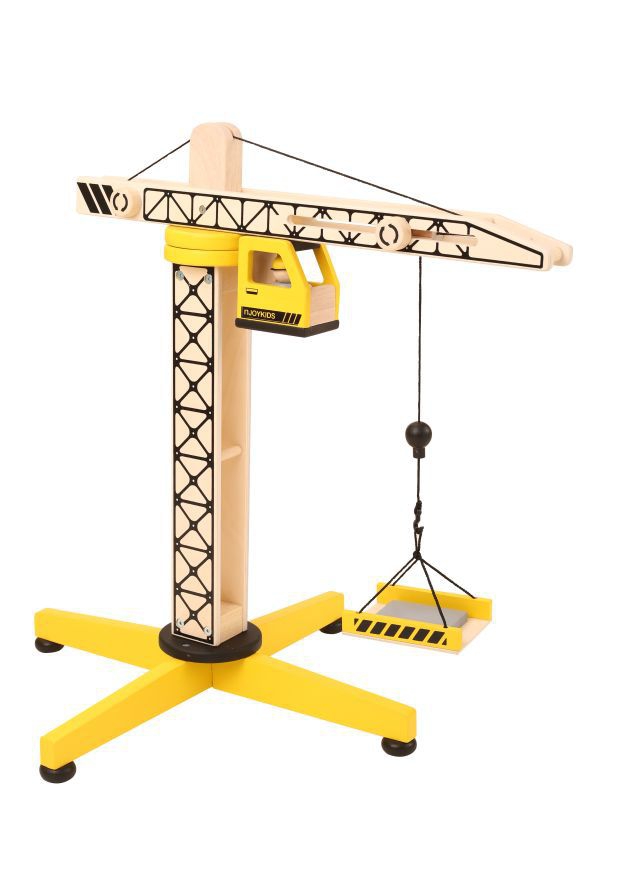 Kran aus Holz