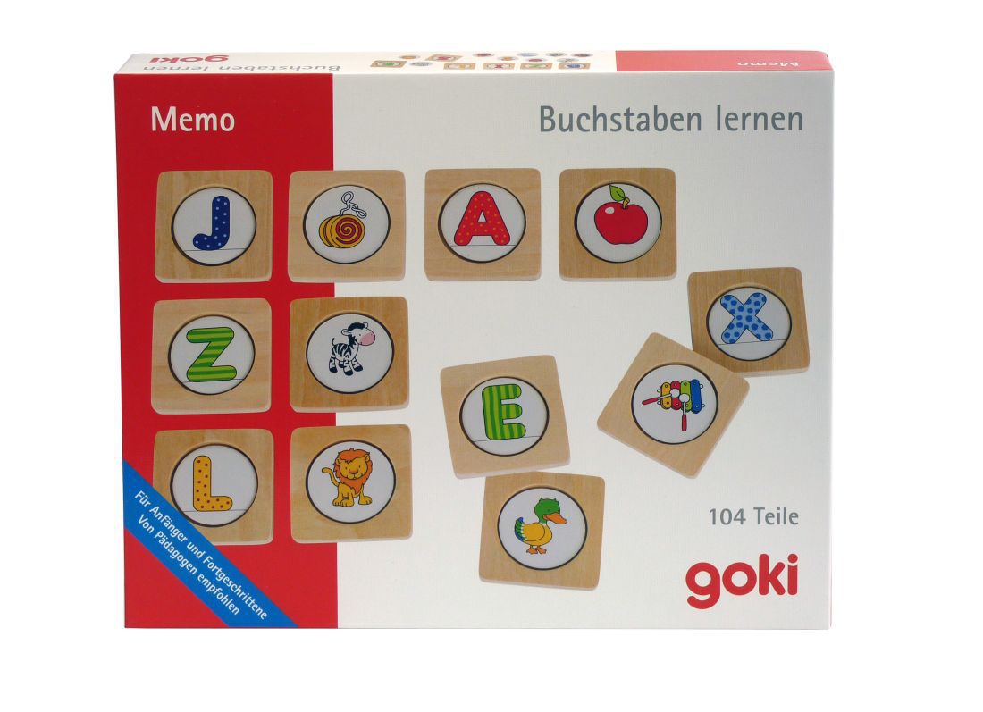 Memo Buchstaben lernen