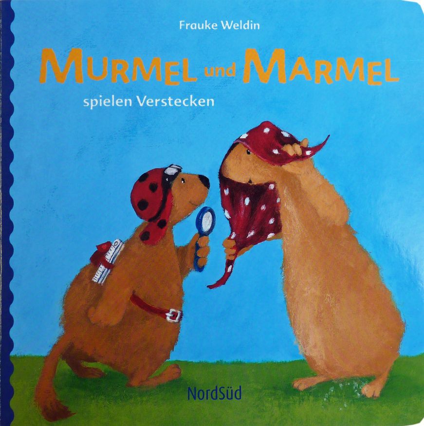 Murmel und Marmel - spielen Verstecken Murmel und Marmel - spielen Verstecken