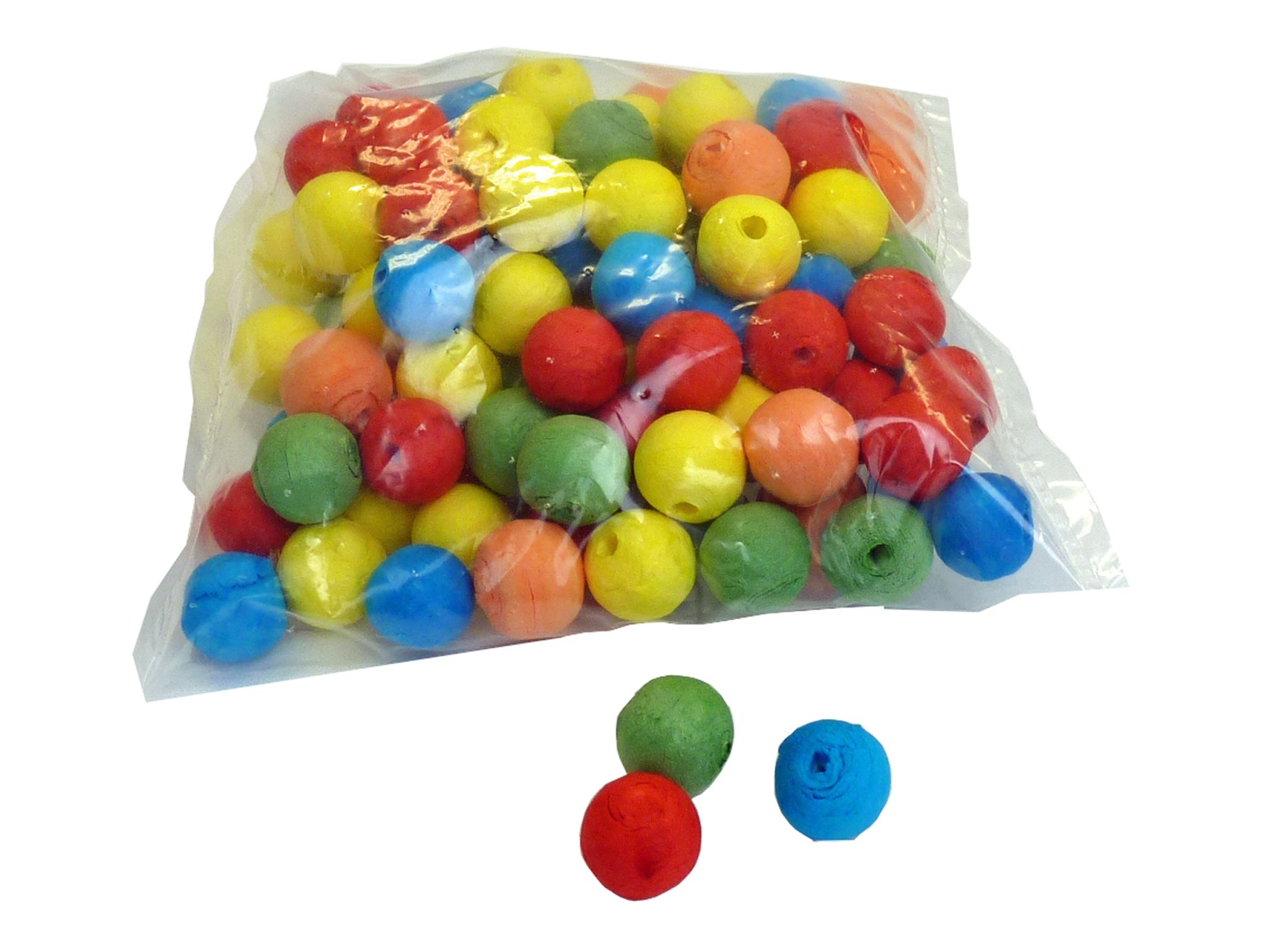 Wattekugeln bunt 15 mm