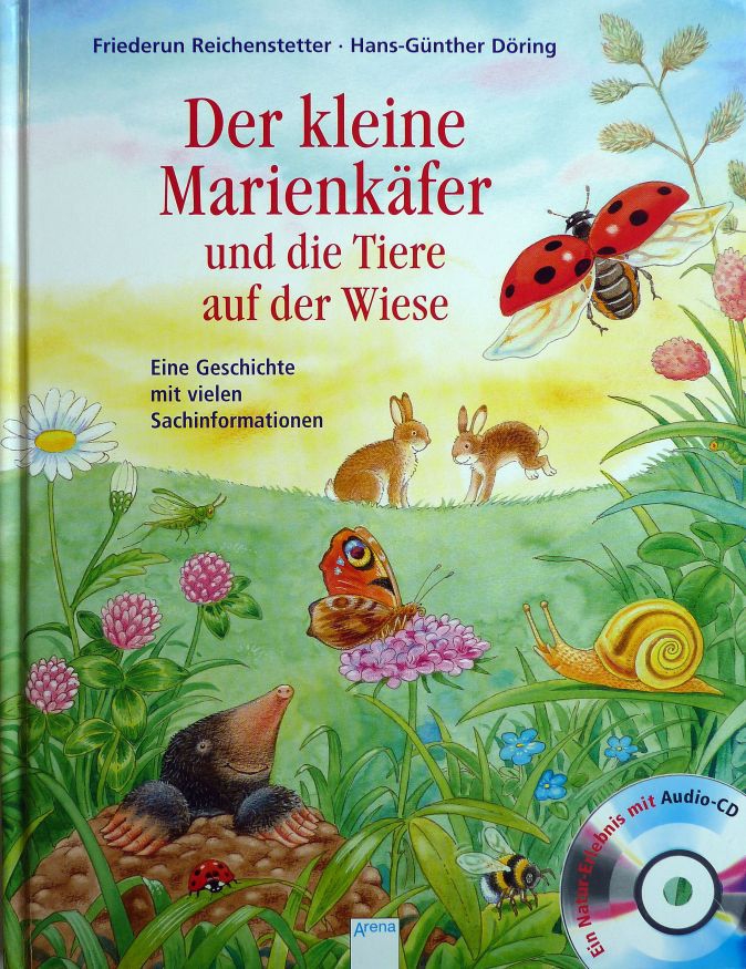 Der kleine Marienkäfer und die Tiere auf der Wiese