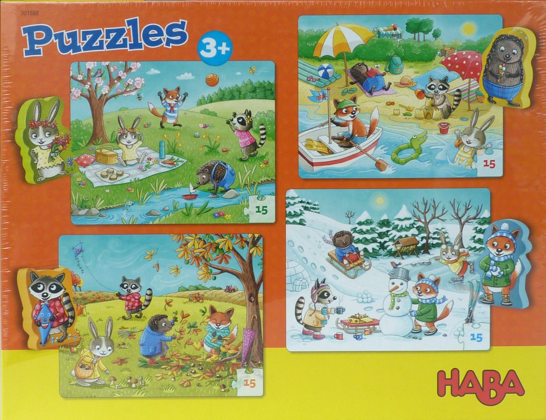 Puzzles Vier-Jahreszeiten