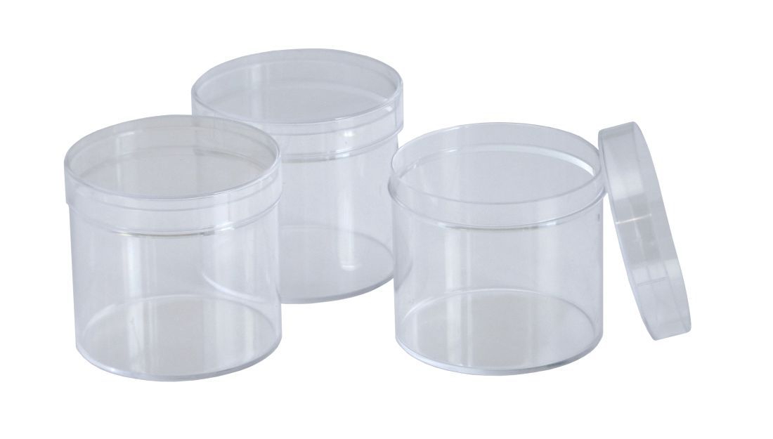 Kunststoffdose transparent Kunststoffdose transparent