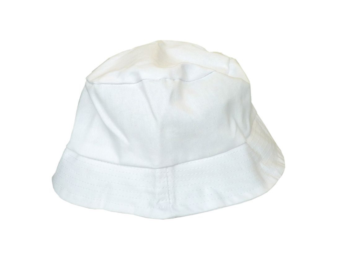 Baumwollhut weiss Baumwollhut weiss