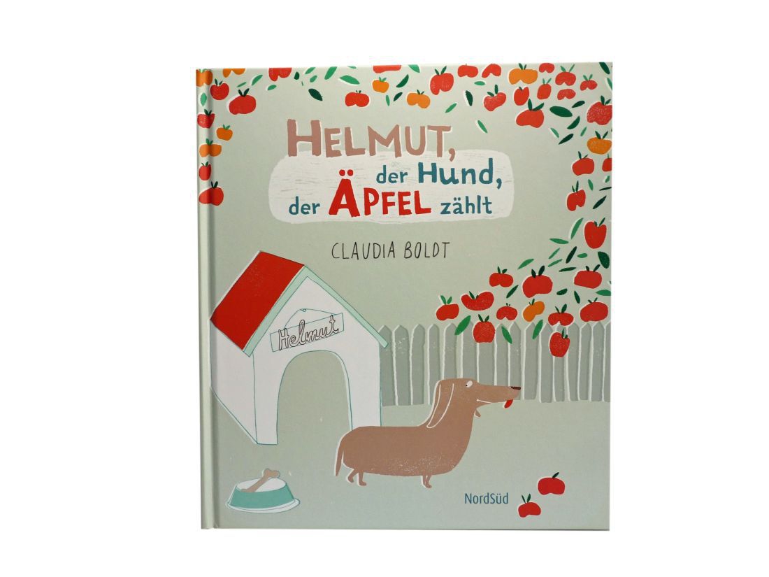 Helmut, der Hund, der Äpfel zählt