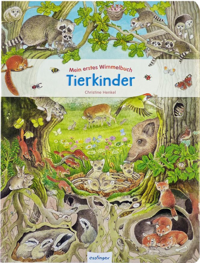 Mein erstes Wimmelbuch Tierkinder