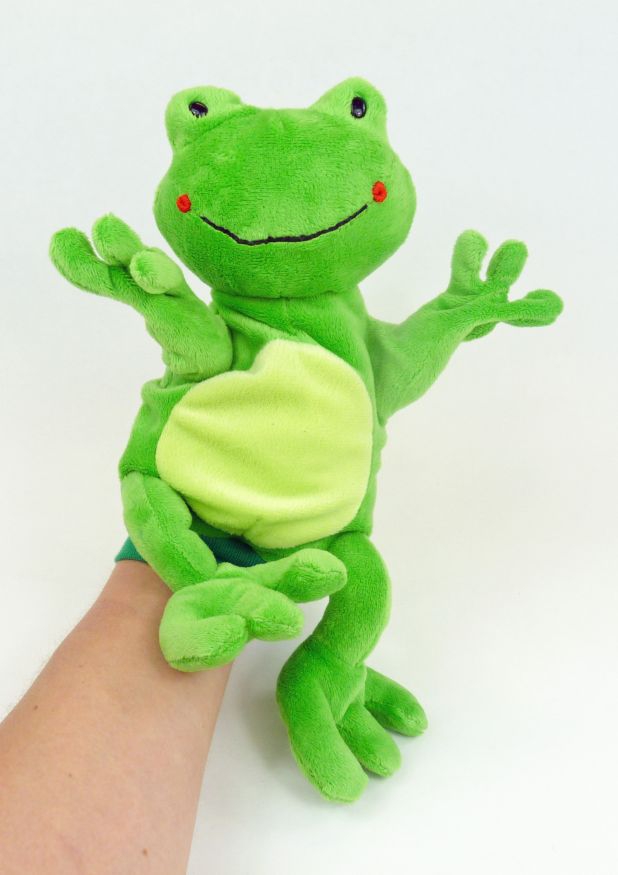 Handschuhtier Frosch