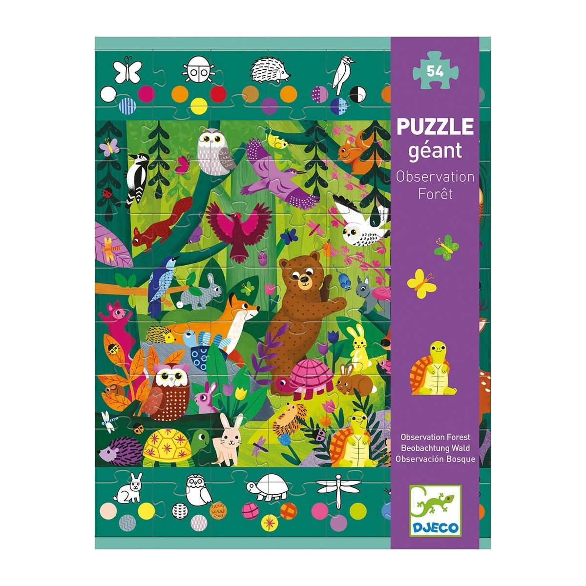 Puzzle Beobachung Wald