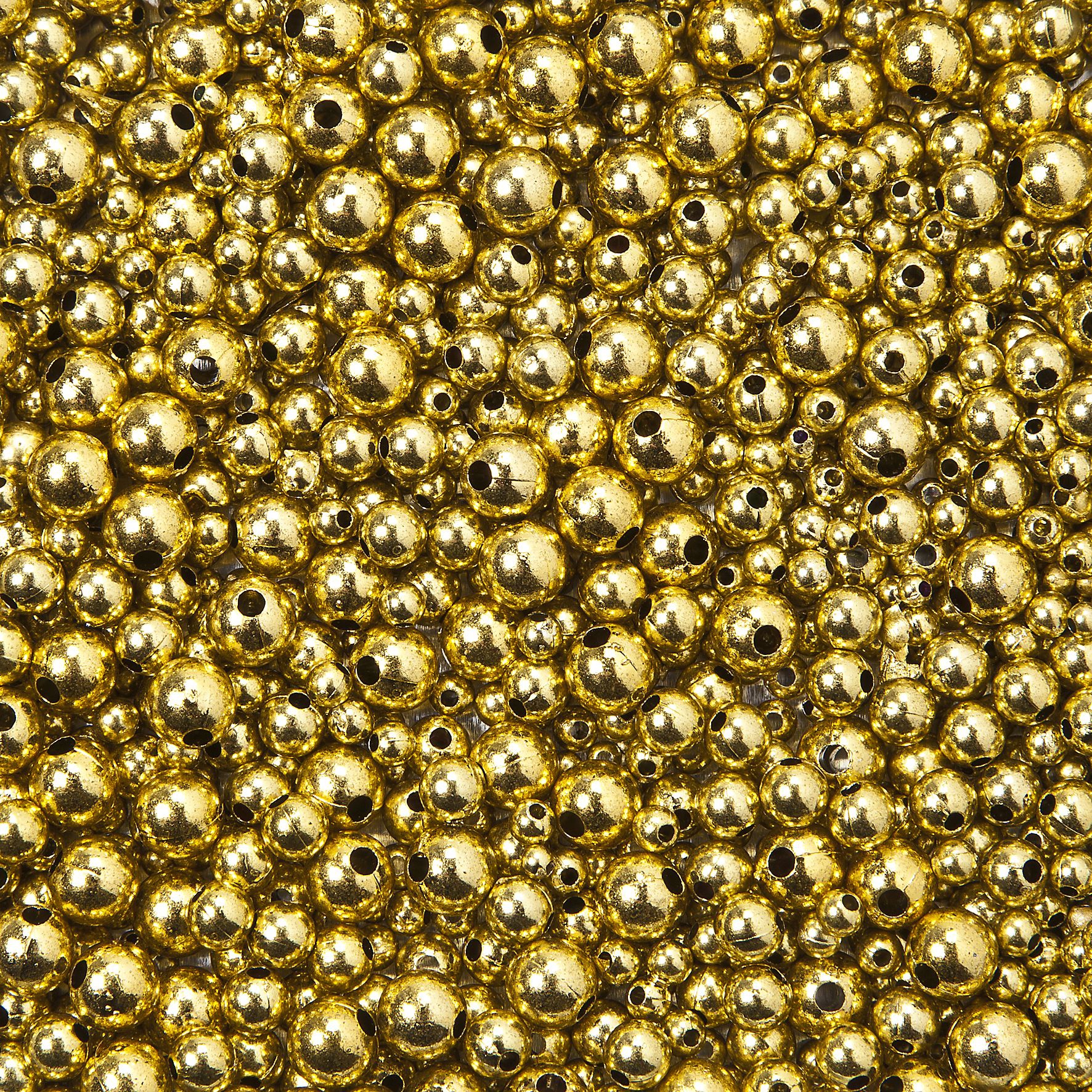 Perlen Metallic Gold Perlen Metallic Gold