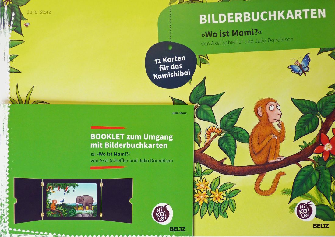 Kamishibai Bildertafeln - Wo ist Mami? Kamishibai Bildertafeln - Wo ist Mami?