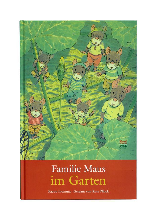 Familie Maus im Garten