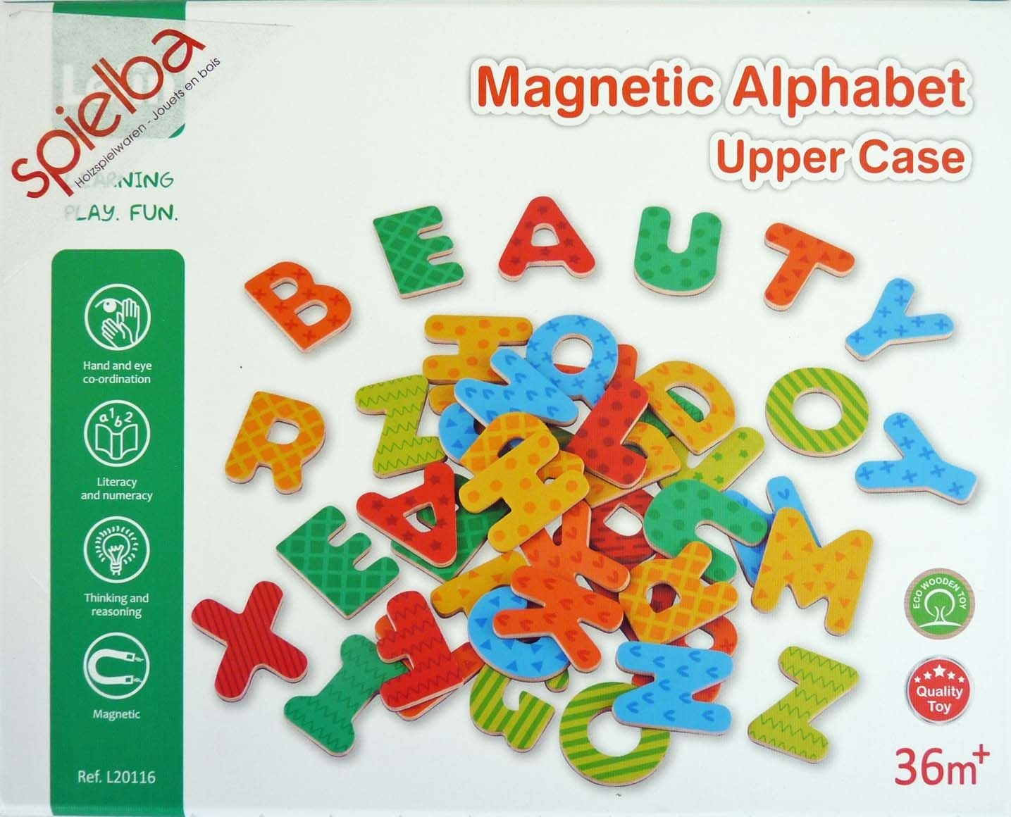 Grossbuchstaben magnetisch