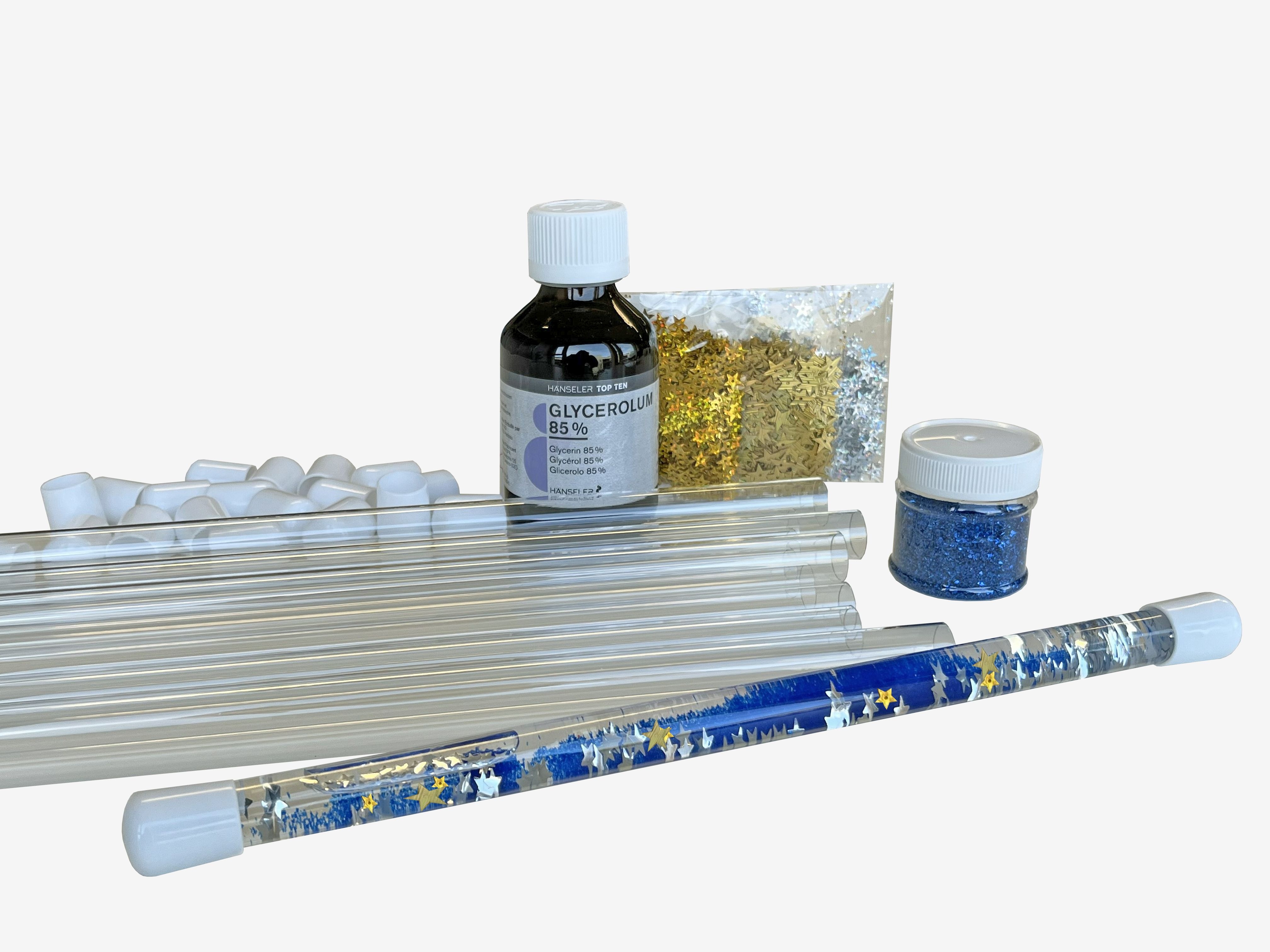 Zauberstab Sparset Eisschloss blau