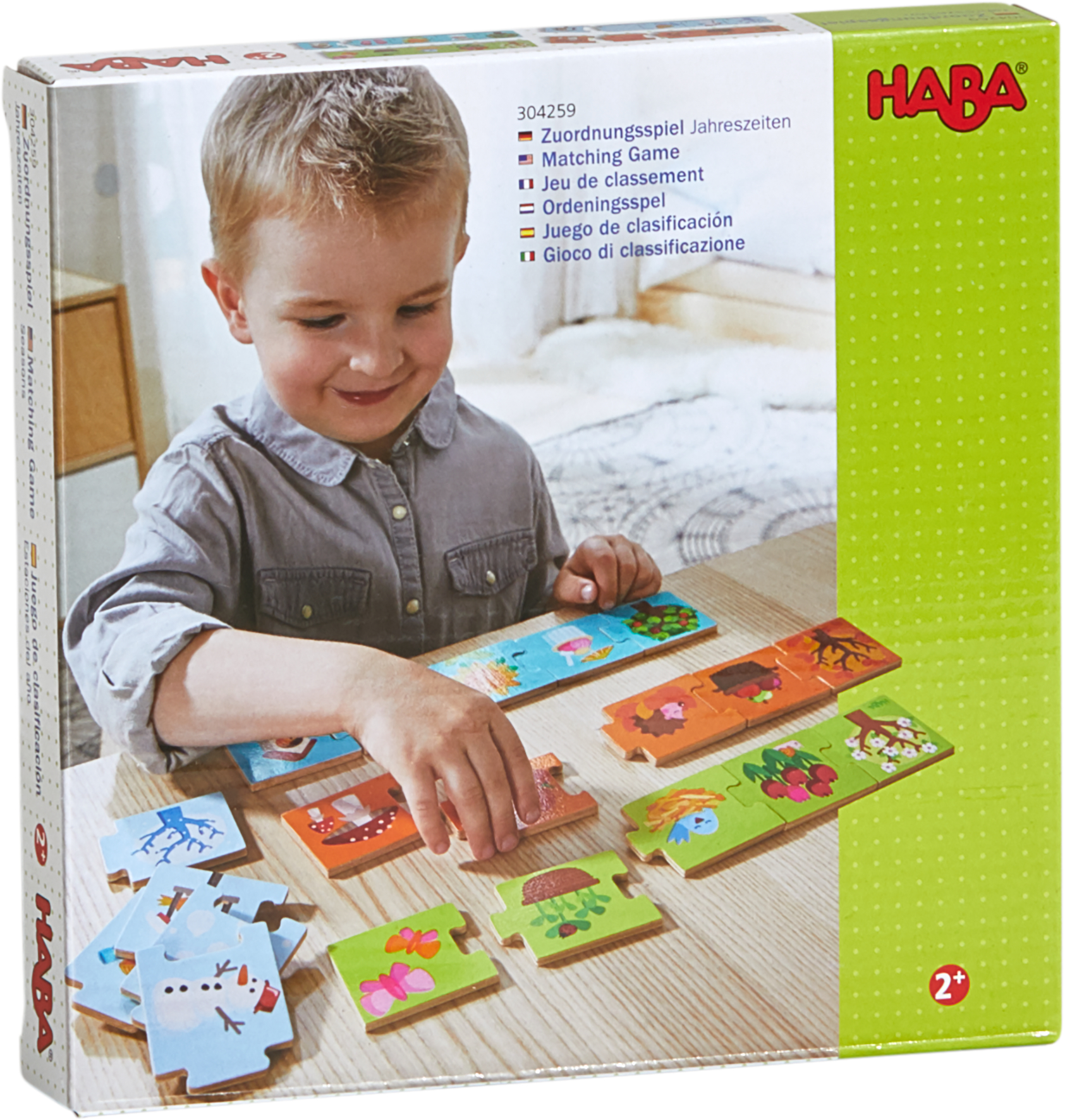 Zuordnungsspiel Jahreszeiten