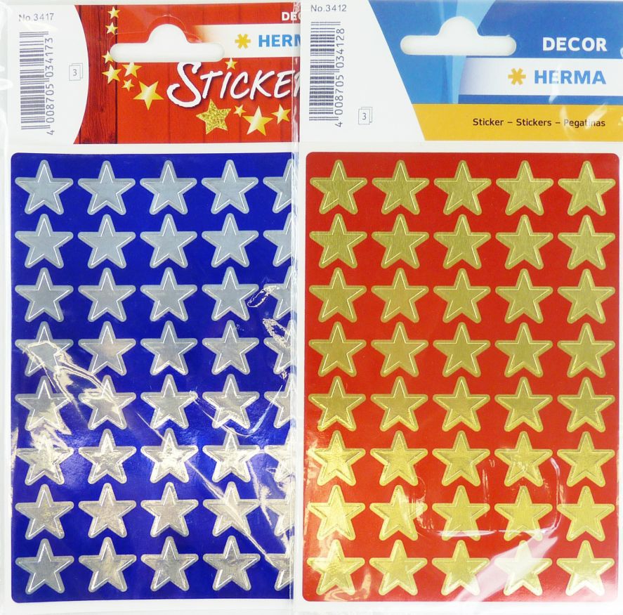 Sticker Sterne Sticker Sterne